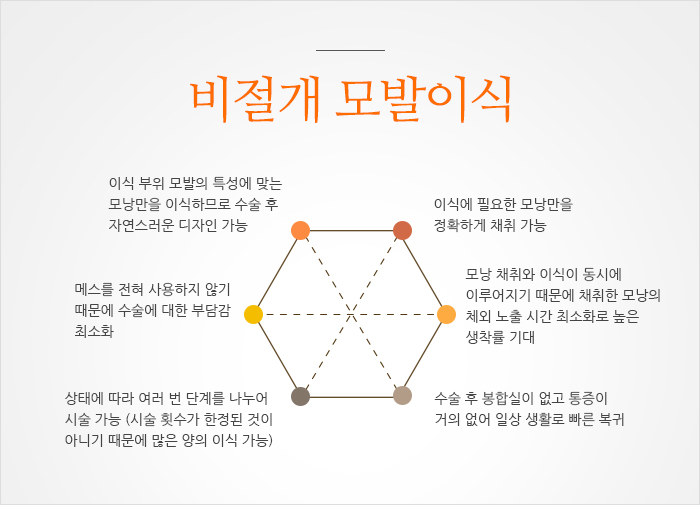 비절개모발이식